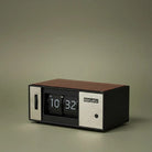 MIDCLOCK Radio-Style Rectangular Flip Clock with Light Button Table Clock Midclock 