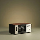 MIDCLOCK Radio-Style Rectangular Flip Clock with Light Button Table Clock Midclock 