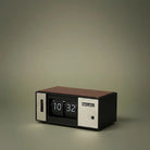 MIDCLOCK Radio-Style Rectangular Flip Clock with Light Button Table Clock Midclock 