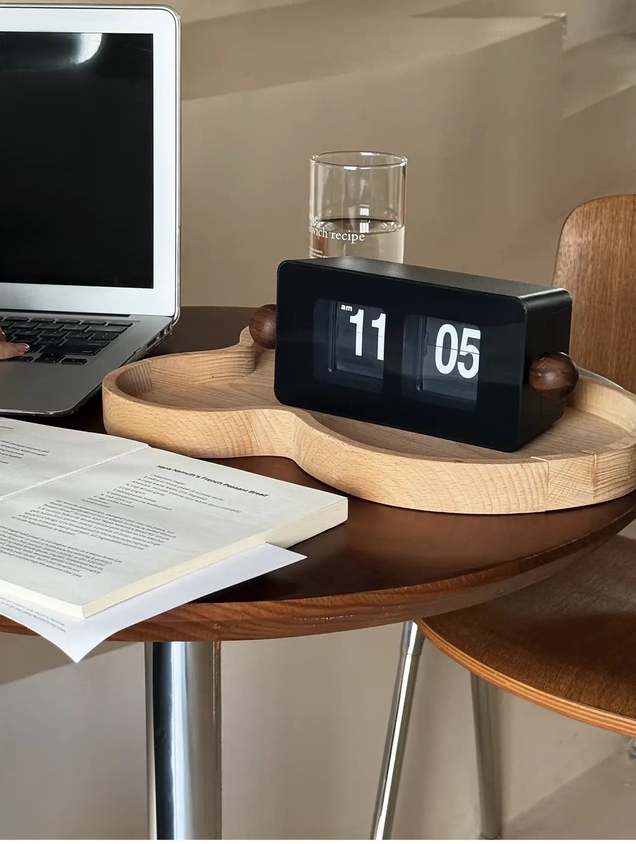 Homeside Ball Auto Flip Clock - Time Will Flip