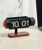Industrial Mechanical Flip Alarm Clock - Time Will Flip