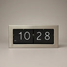 Metal Flip Clock – Industrial Edition - Time Will Flip