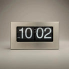 Metal Flip Clock – Industrial Edition - Time Will Flip