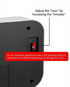 NeXtime Modern Flip Desk Clock (2025 Edition) Time Will Flip