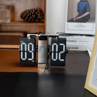 Nordic Retro Mechanical Flip Clock - Time Will Flip