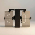 Nordic Retro Mechanical Flip Clock - Time Will Flip