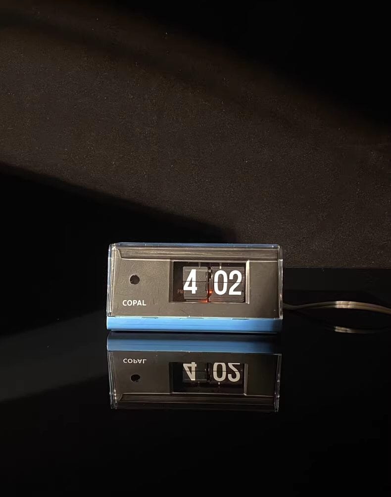 1977 Japanese COPAL Flip Clock AP-110 – Time Will Flip