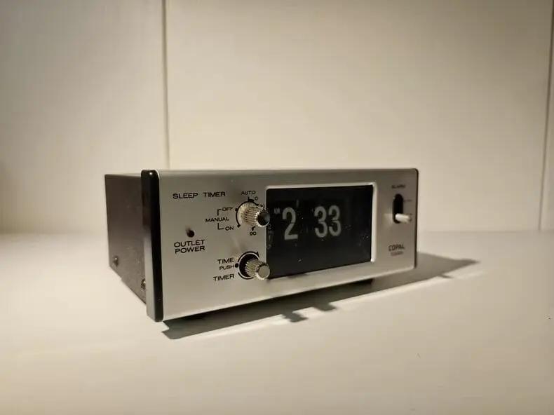 1979 Japan COPAL Flip Clock - Time Will Flip