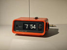 1978 Japan COPAL Flip Clock（second hand) Table Clock Time Will Flip 