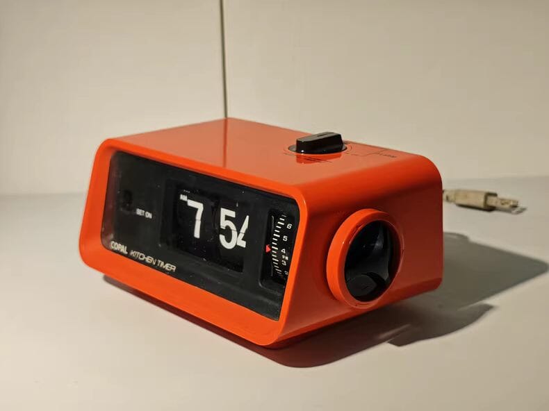 昭和レトロ【パタパタ時計】COPAL MP-315中古品 動作確認済 1978 Japan COPAL Flip Clock MP-315 – Time Will Flip
