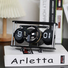 Aviator Propeller Flip Clock Time Will Flip