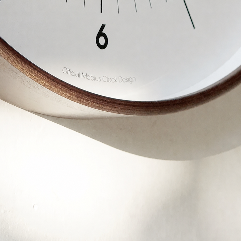 Mobius 2026 Silent Wall Clock Time Will Flip