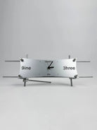 Acrylic Optical-Axis Desk Clock Time Will Flip