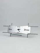 Acrylic Optical-Axis Desk Clock Time Will Flip