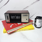 dsers test Flip Page Digital Table Clock, LED Night Luminous Clock, Home Room Decoration Items, Desktop Gadgets, Futuristic Accessories Time Will Flip