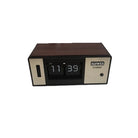 dsers test Flip Page Digital Table Clock, LED Night Luminous Clock, Home Room Decoration Items, Desktop Gadgets, Futuristic Accessories Time Will Flip