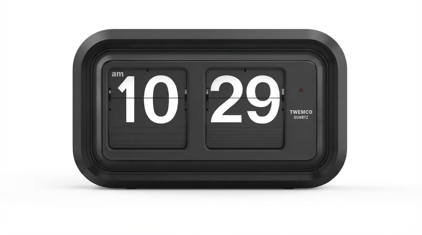 TWEMCO Classice Wall Flip Clock BQ-58 TWEMCO