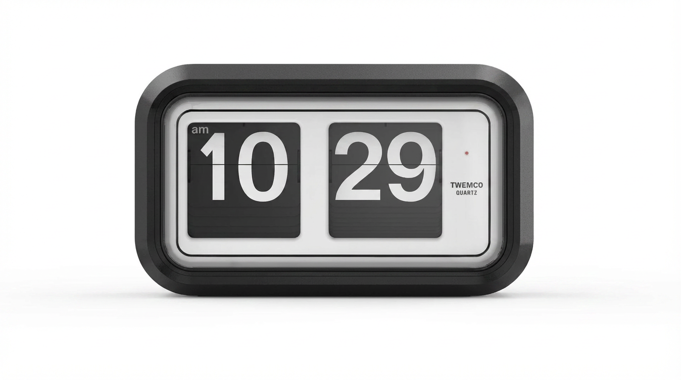 TWEMCO Classice Wall Flip Clock BQ-58 TWEMCO