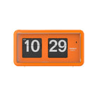 TWEMCO Classic Table Flip Clock QT-30 Table Clock TWEMCO Orange AM/PM 