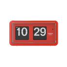 TWEMCO Classic Table Flip Clock QT-30 Table Clock TWEMCO Red AM/PM 