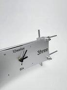 Acrylic Optical-Axis Desk Clock Time Will Flip