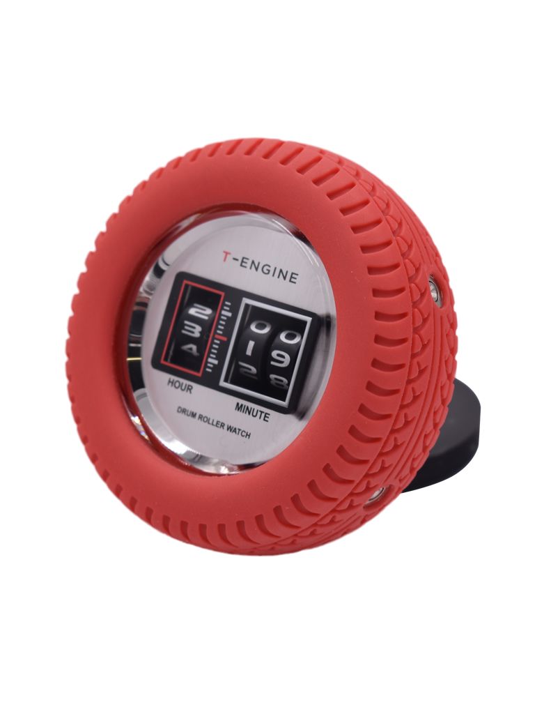 Tire Titan hand watch T-engine red 