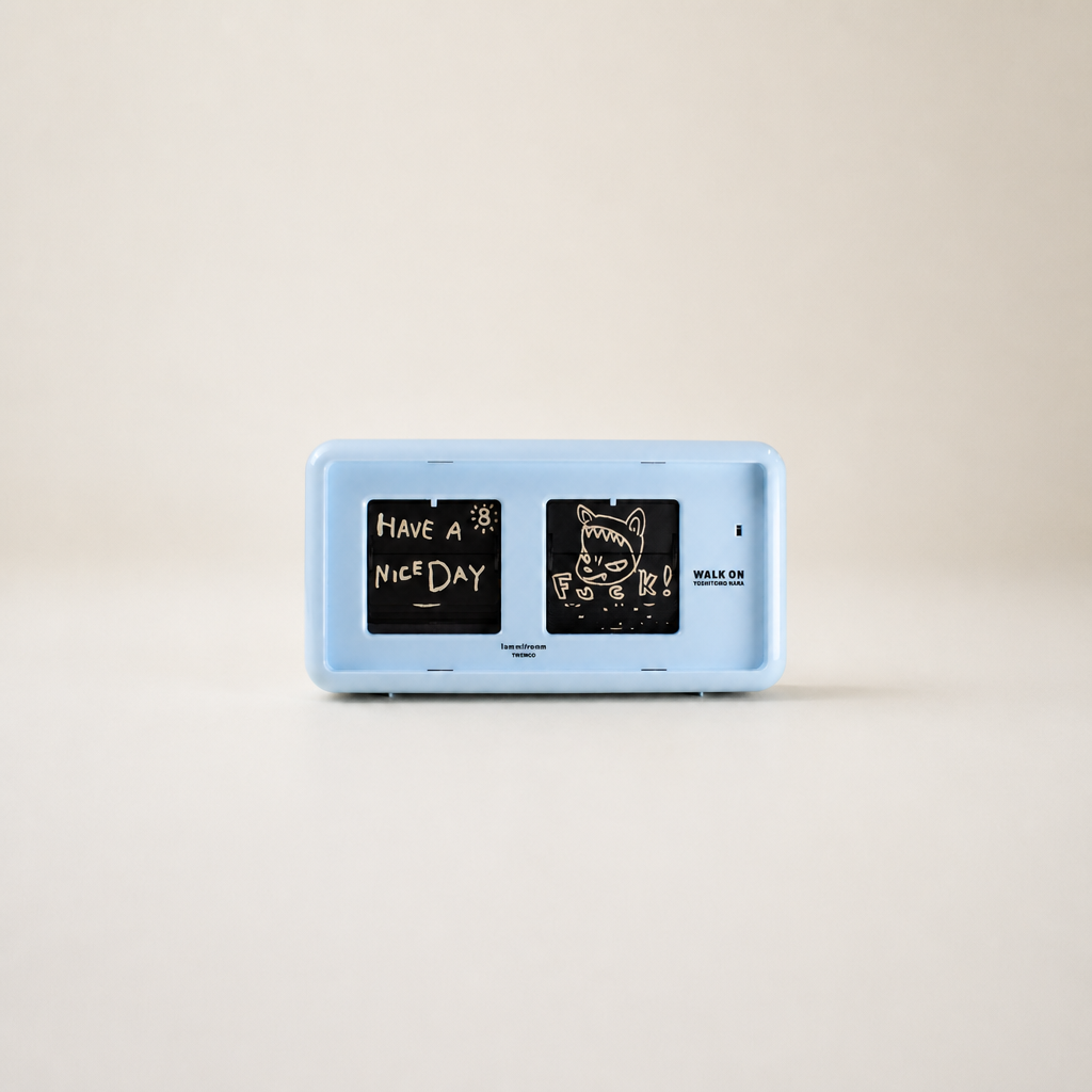 Lamm Fromm Flip Clock WALK ON Time Will Flip