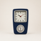 Japanese-Style Biramba Silent Iron Shell Clock Time Will Flip
