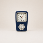 Japanese-Style Biramba Silent Iron Shell Clock Time Will Flip