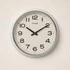 A Silent Metal Wall Clock — Thick Frame Series Time Will Flip