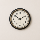 A Silent Metal Wall Clock — Thick Frame Series Time Will Flip