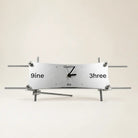 Acrylic Optical-Axis Desk Clock Time Will Flip