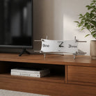 Acrylic Optical-Axis Desk Clock Time Will Flip