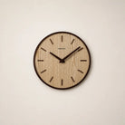 Wabi-Sabi Wooden Wall Clock – Marker Dial  