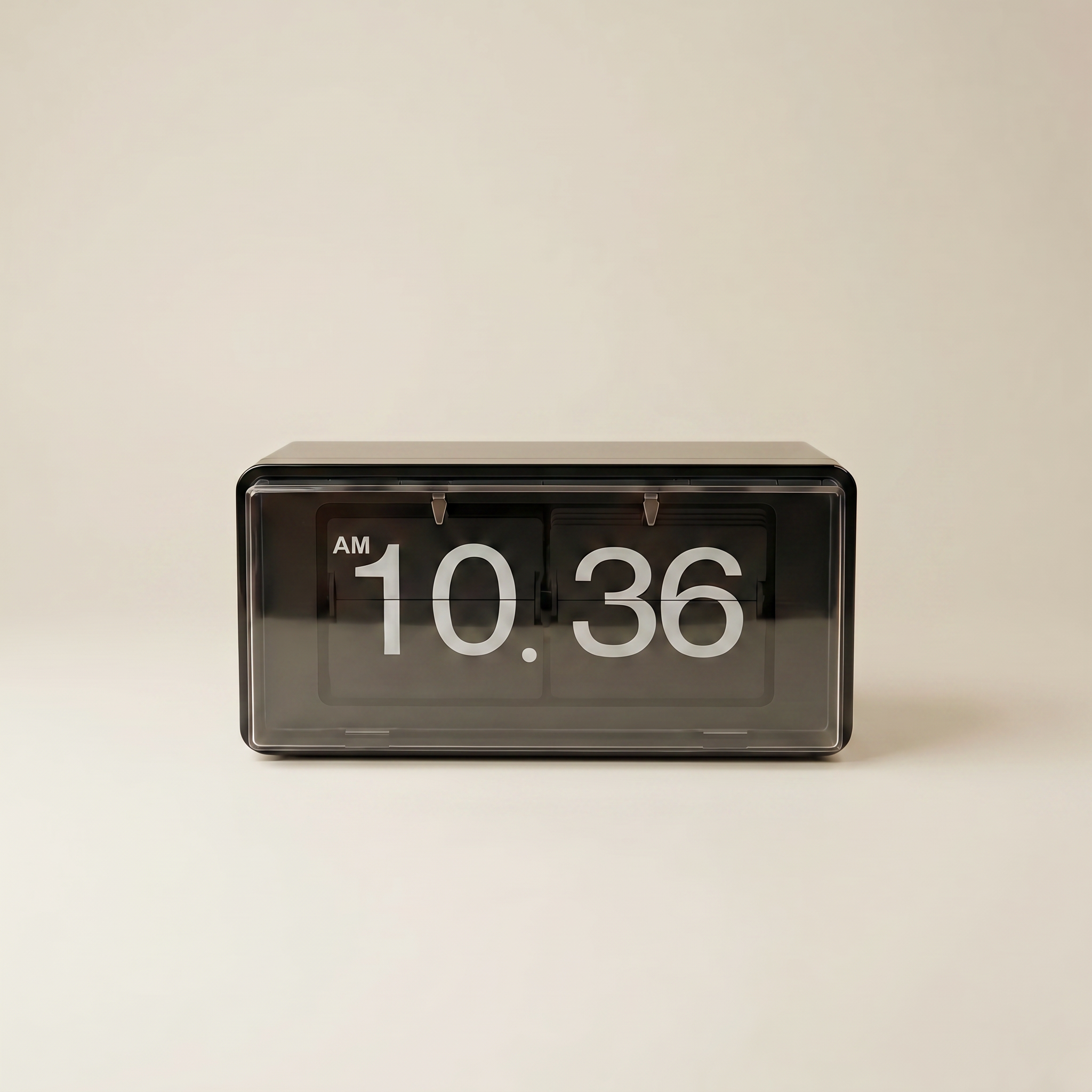 Retro Flip Clock – Minimalist Tabletop Timepiece Time Will Flip