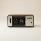MIDCLOCK Radio-Style Rectangular Flip Clock with Light Button Midclock