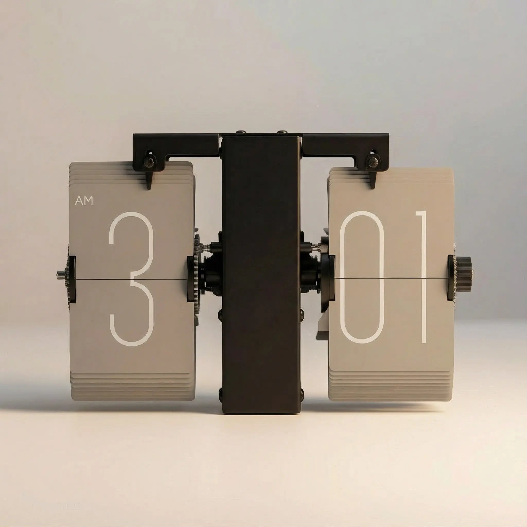 Nordic Retro Mechanical Flip Clock - Time Will Flip