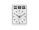 TWEMCO Calendar Flip Clock BQ-12B Wall Clock TWEMCO White English 