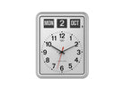 TWEMCO Calendar Wall Clock BQ-12A Wall Clock TWEMCO Silver English 