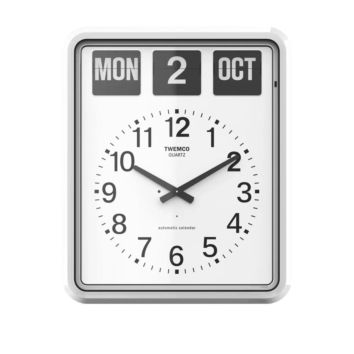 TWEMCO Calendar Wall Clock BQ-20 – Retro Mechanical Timepiece – Time ...